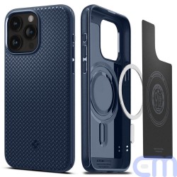SPIGEN Mag Armor compatible with MagSafe for IPHONE 15 PRO navy blue 1