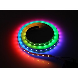 LED RGB 5M juosta įvairių spalvų su  pulteliu 1