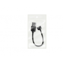 USB laidas Xiaomi Mi Band 5 / Mi Band 6 įkrovimui 15±1cm juodas 2