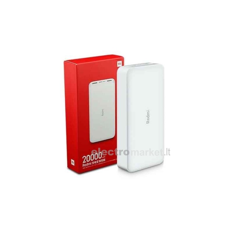 20000mAh Xiaomi Redmi 18W Fast Charge Power Bank