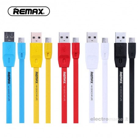 Kabelis telefonui Remax RC-001i USB / Lightning Data 2m, baltas
