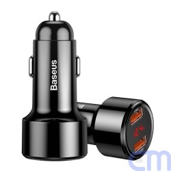 BASEUS car charger Magic Seriesl 2x USB QC3.0 PD 45W black CCMLC20A-01/BS-C20A 6