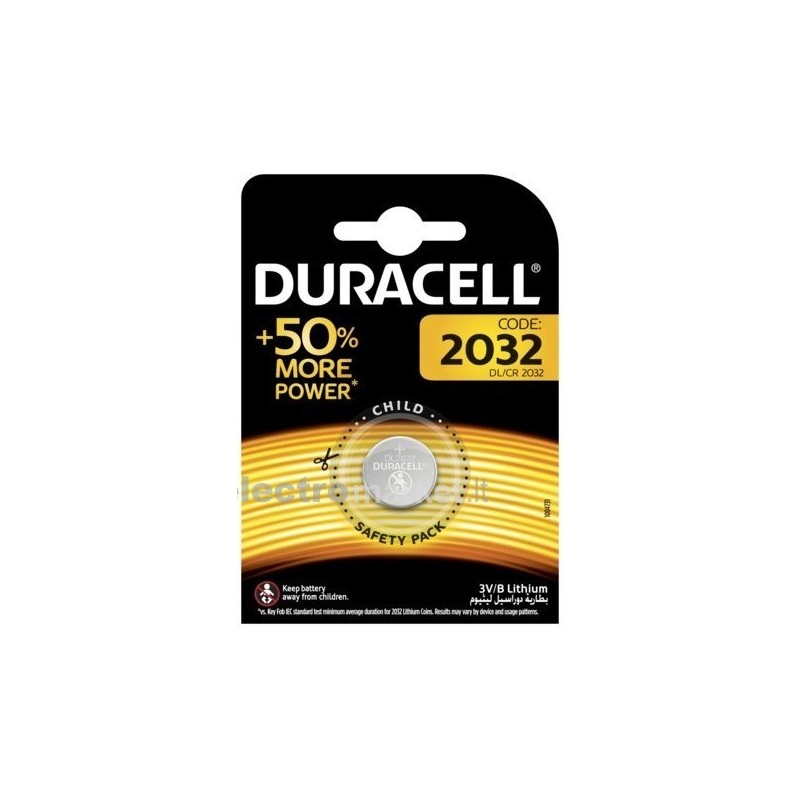 Baterija DURACELL DL/CR 2032 3V Lithium