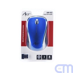Art Optical wireless mouse USB AM-92 blue 1