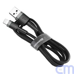 BASEUS cafule Cable USB For iPhone Lightning 8-pin 2A CALKLF-RV1 3 meter Gold-Black 2