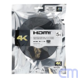 Cable HDMI - HDMI High Speed HDMI Cable with Ethernet ver. 2.0 5m long BLISTER 3