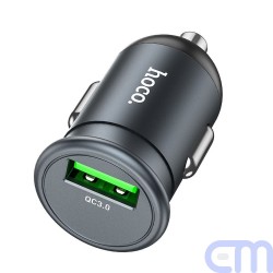 HOCO car charger USB QC3.0 18W Mighty Z43 grey 2