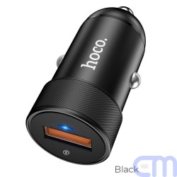 HOCO car charger USB QC3.0 4A 18W Fully Power Z32A black 2