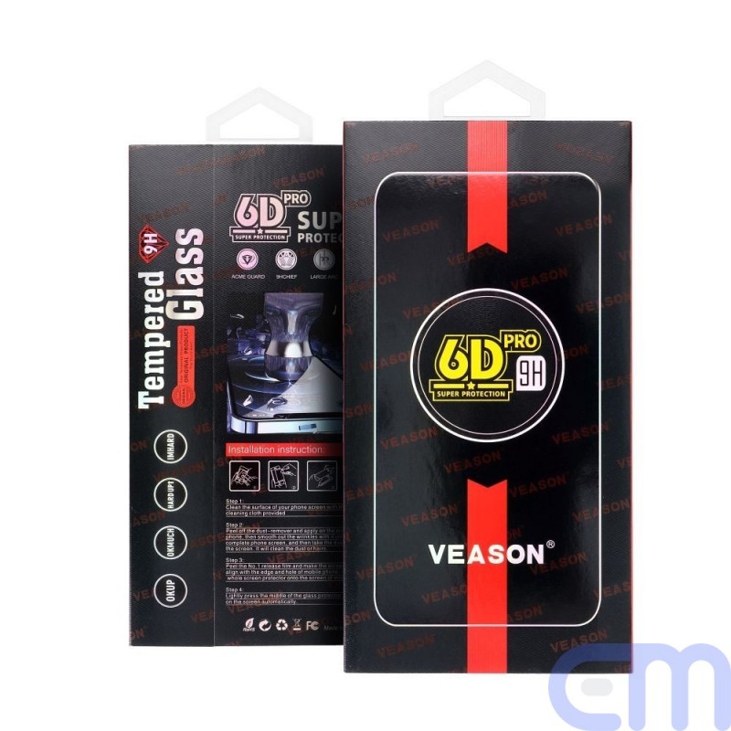 6D Pro Veason Glass  - for Samsung Galaxy A14 4G / A14 5G black