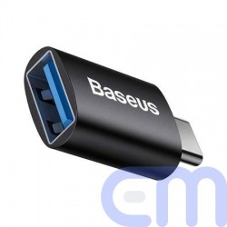 Adapteris Baseus Ingenuity USB-C į USB-A  OTG (juodas) 1