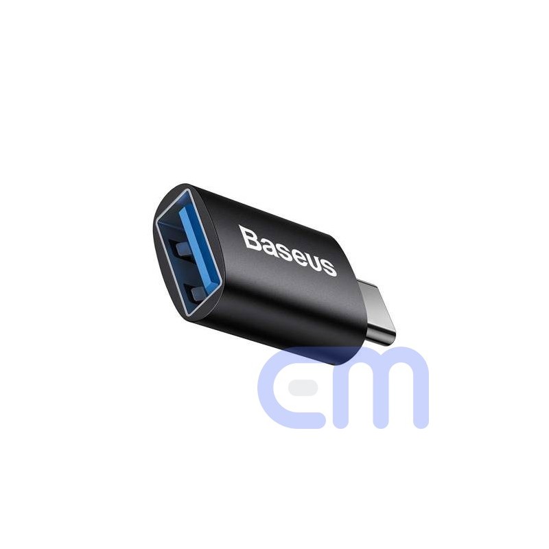 Adapteris Baseus Ingenuity USB-C į USB-A  OTG (juodas)