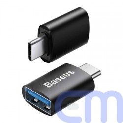 Adapteris Baseus Ingenuity USB-C į USB-A  OTG (juodas) 2