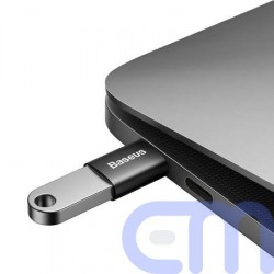 Adapteris Baseus Ingenuity USB-C į USB-A  OTG (juodas) 3