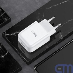 HOCO travel charger USB 2A N2 Vigour white 3
