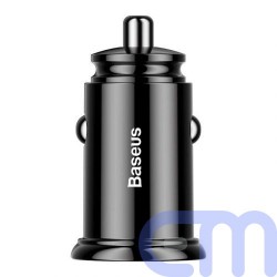 Baseus Car Charger Circular Plastic A+A Dual Quick Charge 3.0 30W Black (CCALL-YD01) 2