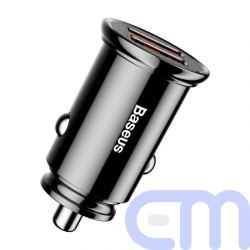 Baseus Car Charger Circular Plastic A+A Dual Quick Charge 3.0 30W Black (CCALL-YD01) 6