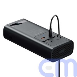 Baseus Car Power Inverter 150W 12V / 500W 220V (C+U + Dual EU plug) Black (CGNB000101) 4