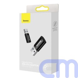 Baseus Converter Ingenuity Series Mini OTG Adaptor USB-A 3.1 Male to Type-C Female Black (ZJJQ000101) 1