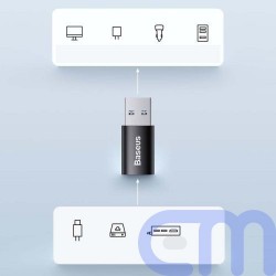 Baseus Converter Ingenuity Series Mini OTG Adaptor USB-A 3.1 Male to Type-C Female Black (ZJJQ000101) 7
