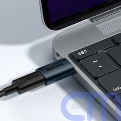 Baseus Converter Ingenuity Series Mini OTG Adaptor USB-A 3.1 Male to Type-C Female Blue (ZJJQ000103) 5