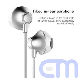 Baseus Earphone Encok H06 lateral in-ear Wired Silver (NGH06-0S) 3