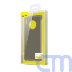 Baseus Huawei Mate 30 Pro case Jelly Liquid Silica Gel Transparent Black (WIHWMATE30P-GD01) 1
