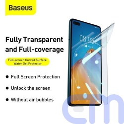 Baseus Huawei P40 0.15mm Full-Screen Curved Water Gel (2pcs+frame) Transparent (SGHWP40-SA02) 9