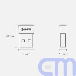 Baseus HUB BA04 mini Bluetooth 5.0 adapter USB receiver computer transmitter Black (ZJBA000001) 15