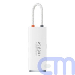 Baseus HUB Lite Series 5-in-1 Multifunctional (Type-C to 2x USB 3.0 / PD Type-C / HDMI 1.4 / SD/TF) White (WKQX050102) 14