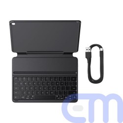 Baseus iPad 10.2 (2019/2020/2021) case Brilliance with BT 5.3 keyboard (QWERTY) and Type-C cable, Black (P40112602111-01) 3