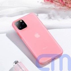 Baseus iPhone 11 Pro case Jelly Liquid Silica Gel Protective Case Transparent Red (WIAPIPH58S-GD09) 8