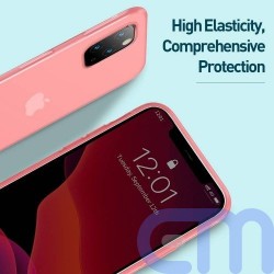 Baseus iPhone 11 Pro case Jelly Liquid Silica Gel Protective Case Transparent Red (WIAPIPH58S-GD09) 12