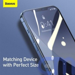 Baseus iPhone 12 mini 0.25 mm Full-screen full-glass Tempered Glass (2pcs) Black (SGAPIPH54N-KC01) 8