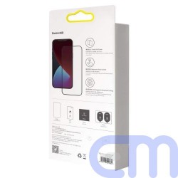 Baseus iPhone 12 mini 0.25 mm Full-screen full-glass Tempered Glass (2pcs) Black (SGAPIPH54N-KC01) 15