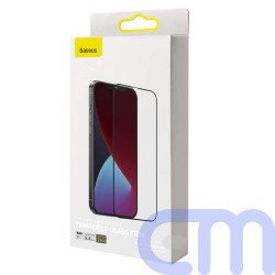 Baseus iPhone 12 mini 0.25 mm Full-screen full-glass Tempered Glass (2pcs) Black (SGAPIPH54N-KC01) 17