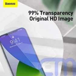 Baseus iPhone 12 mini 0.3 mm Full-glass Tempered Glass (2pcs/pack) White (SGAPIPH54N-LS02) 4