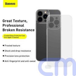 Baseus iPhone 13 Pro case Frosted Glass Protective Transparent (ARWS000102) 8