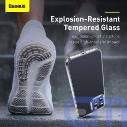 Baseus iPhone 13 Pro case Frosted Glass Protective Transparent (ARWS000102) 11