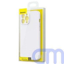 Baseus iPhone 13 Pro case Liquid Silica Gel Protective White (ARYT000402) 1