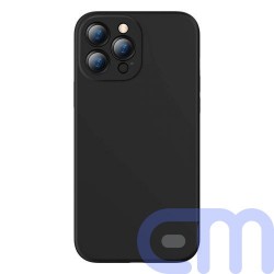 Baseus iPhone 13 Pro Max case Liquid Silica Gel Protective Black (ARYT000201) 19