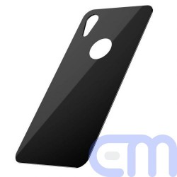 Baseus iPhone Xr 0.3 mm Full coverage curved T-Glass rear Protector Black (SGAPIPH61-BM01) 3