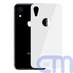 Baseus iPhone Xr 0.3 mm Full coverage curved T-Glass rear Protector White (SGAPIPH61-BM02) 2