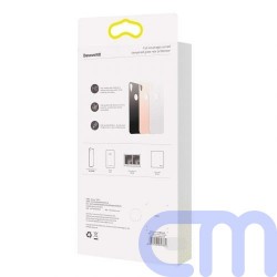 Baseus iPhone Xr 0.3 mm Full coverage curved T-Glass rear Protector White (SGAPIPH61-BM02) 9