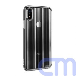Baseus iPhone Xr case Aurora Transparent Black (WIAPIPH61-JG01) 2
