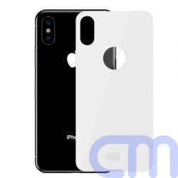 Baseus iPhone Xs 0.3 mm Full coverage curved T-Glass rear Protector White(SGAPIPH58-BM02) 2