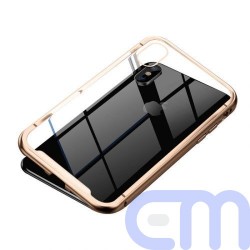 Baseus iPhone Xs case Magnetite hardware Gold (WIAPIPH58-CS0V) 2