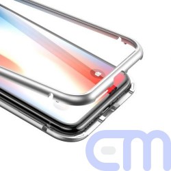 Baseus iPhone Xs case Magnetite hardware Silver (WIAPIPH58-CS0S) 4