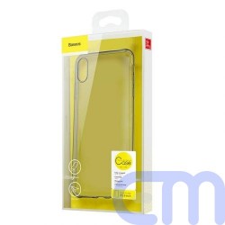 Baseus iPhone Xs case Simplicity Transparent Black (ARAPIPH58-B01) 1