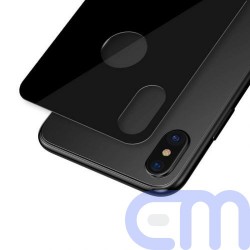 Baseus iPhone Xs Max 0.3 mm Full coverage curved T-Glass rear Protector Black (SGAPIPH65-BM01) 6