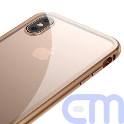 Baseus iPhone Xs Max case Magnetite hardware Gold (WIAPIPH65-CS0V) 3